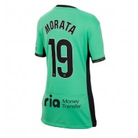 Atletico Madrid Alvaro Morata #19 Tredje Tröja Dam 2023-24 Kortärmad